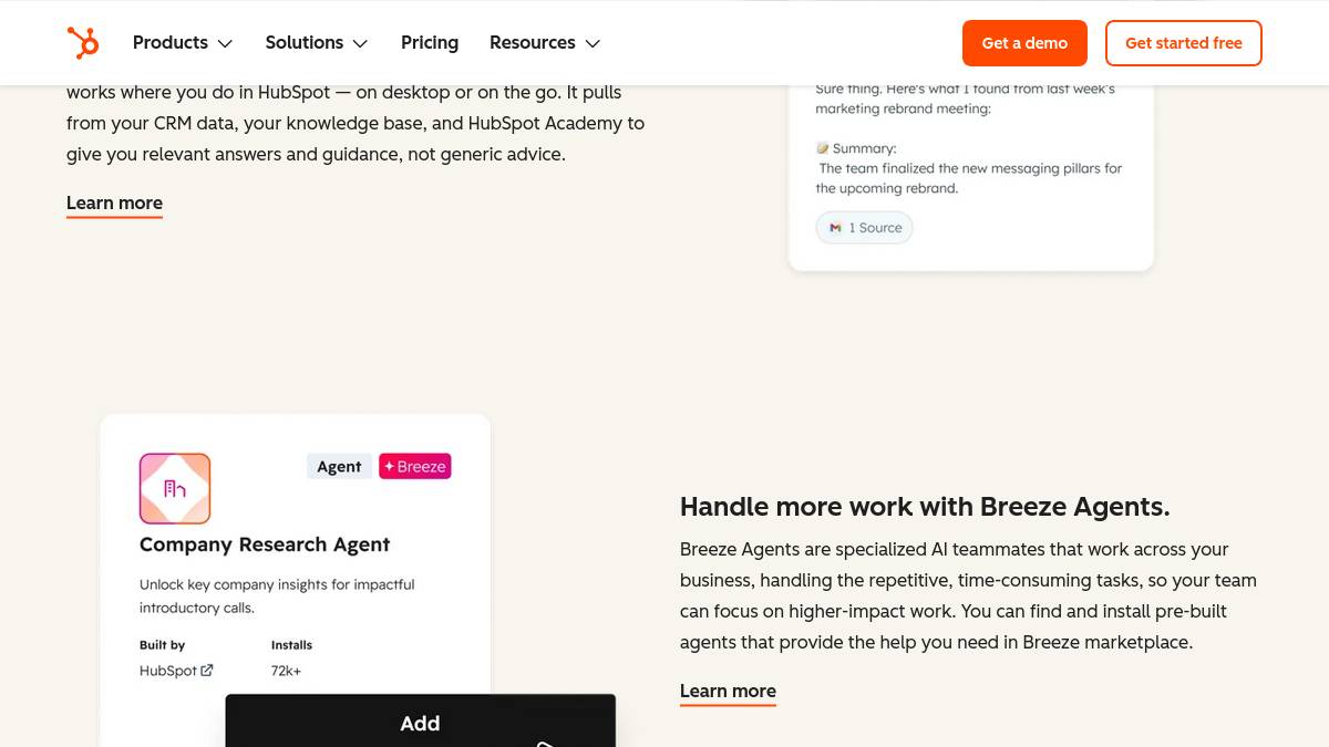 HubSpot AI Marketing Tools 截图2