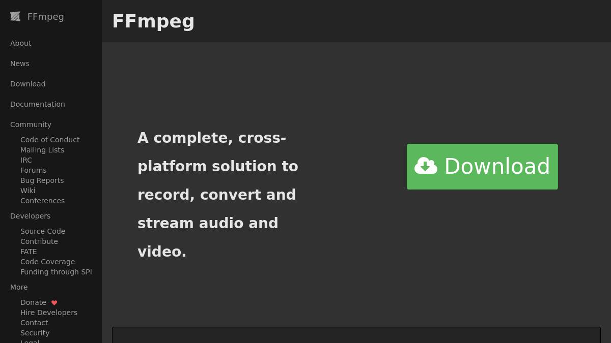 FFmpeg AI
