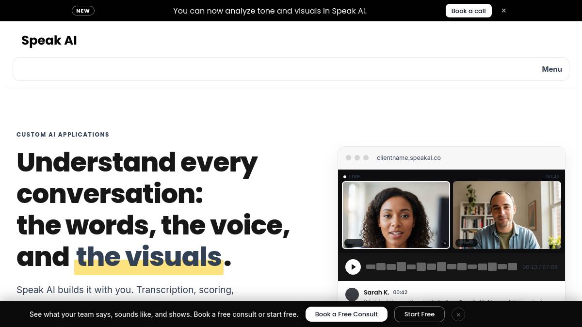 SpeakAI