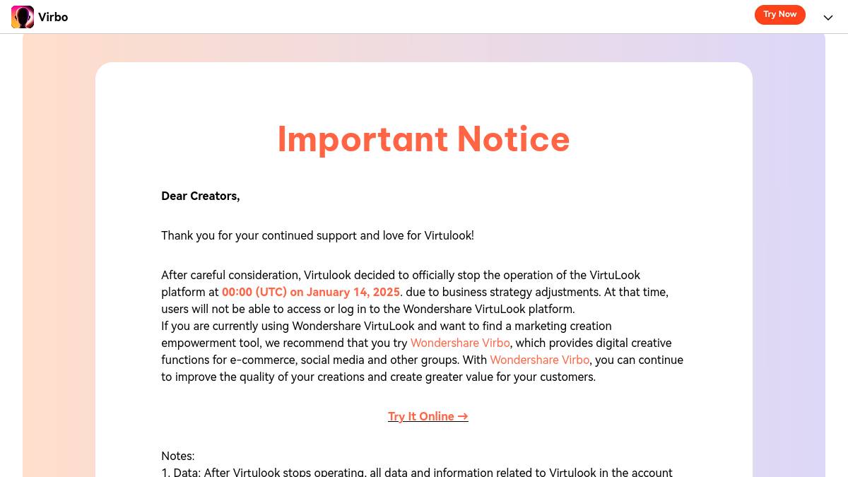 Wondershare VirtuLook